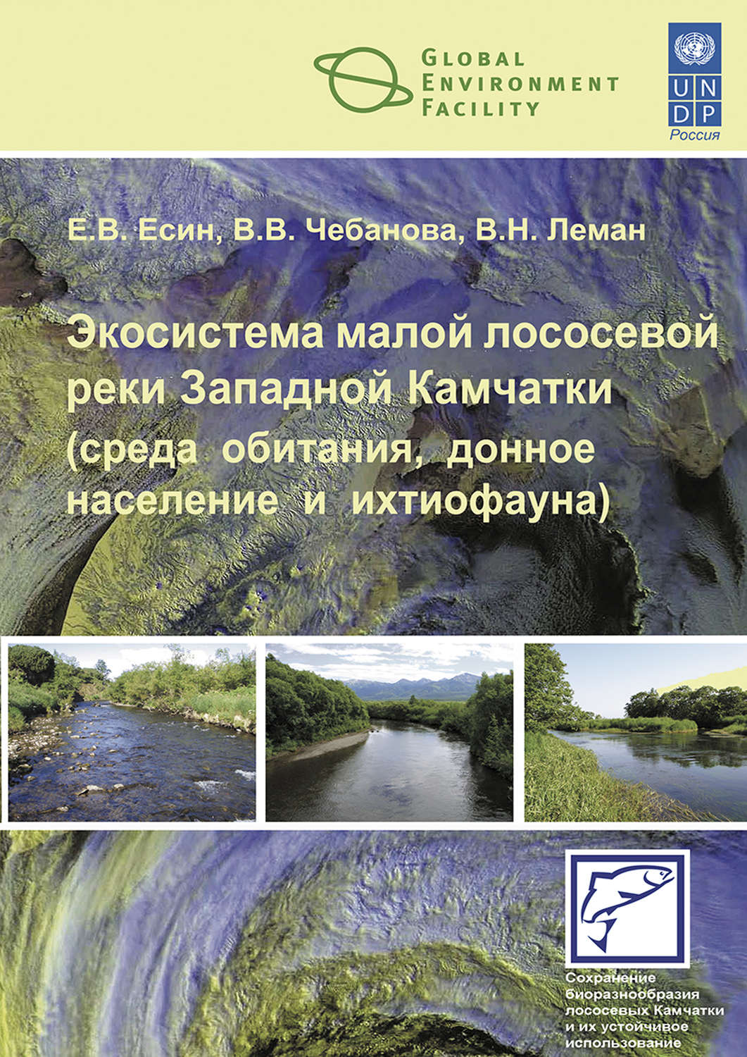 Обложка книги «Экосистема малой лососевой реки Западной Камчатки (среда обитания, донное население и ихтиофауна)»