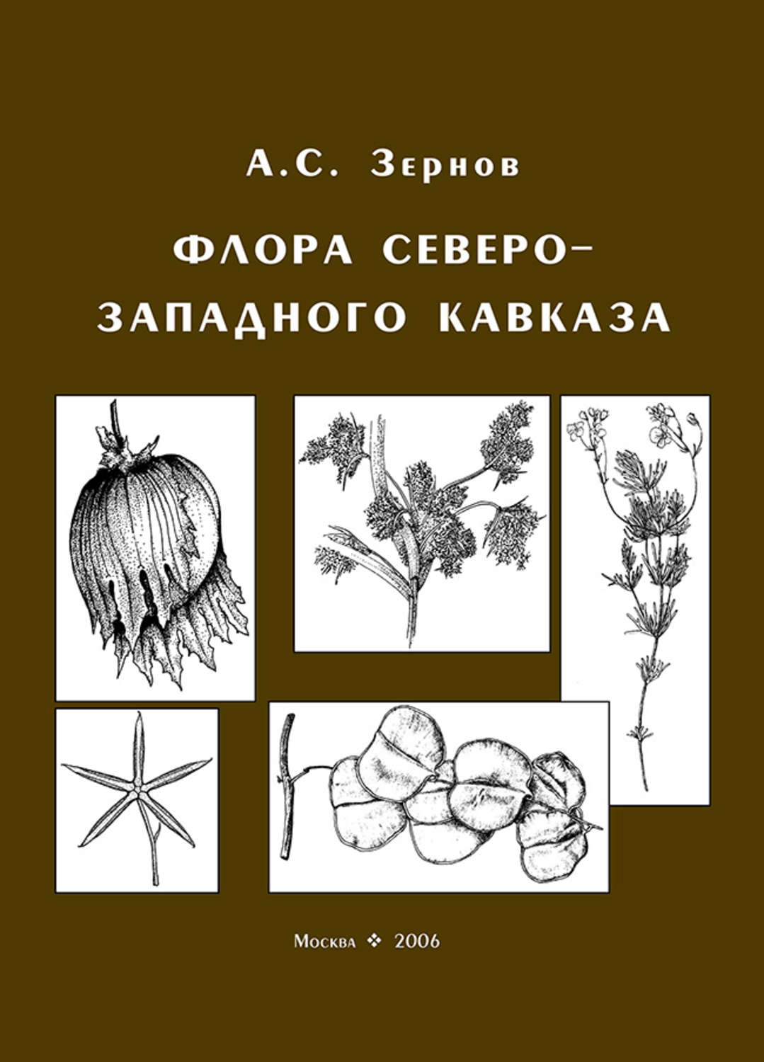 Обложка книги «Флора Северо-Западного Кавказа»