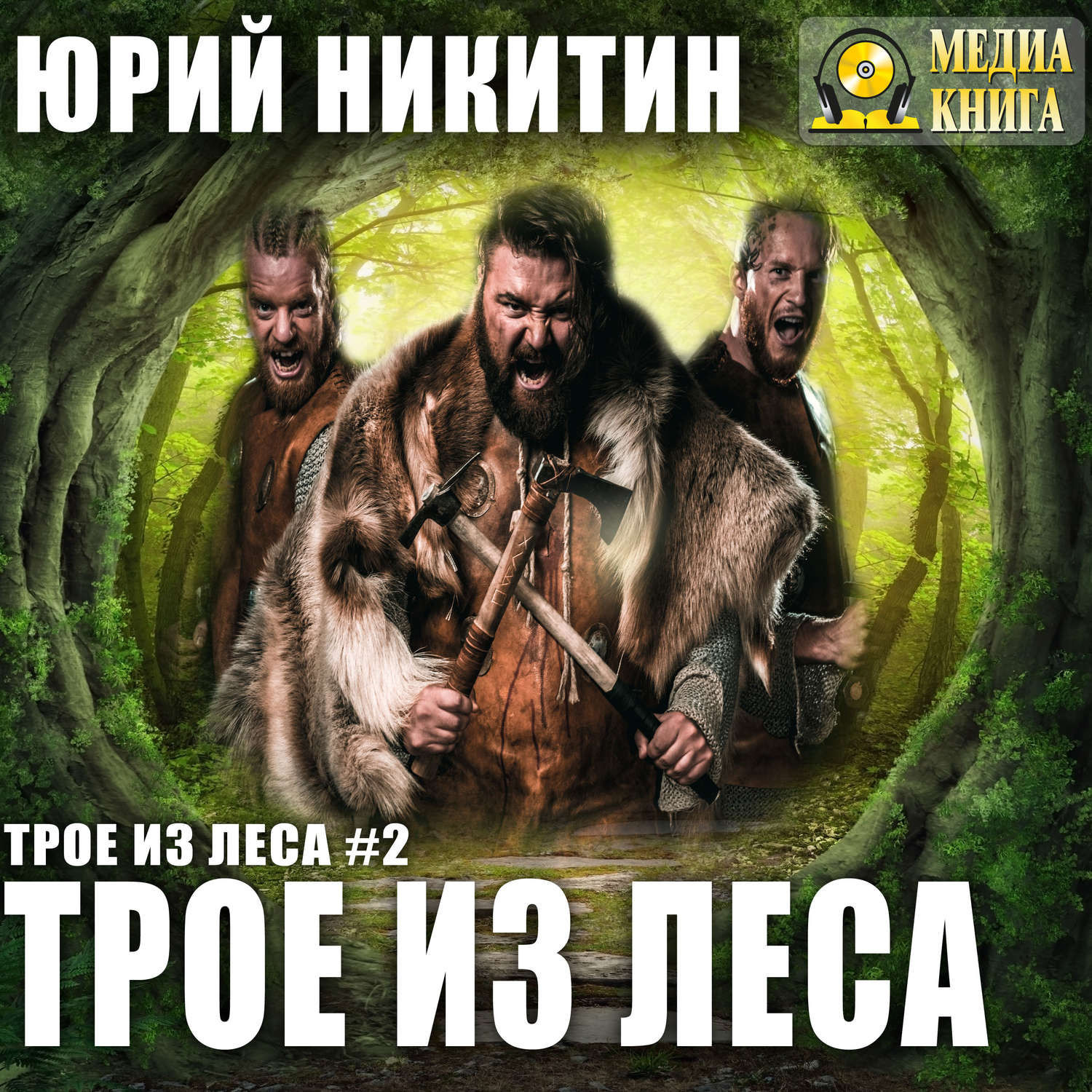 Обложка книги «Трое из Леса»