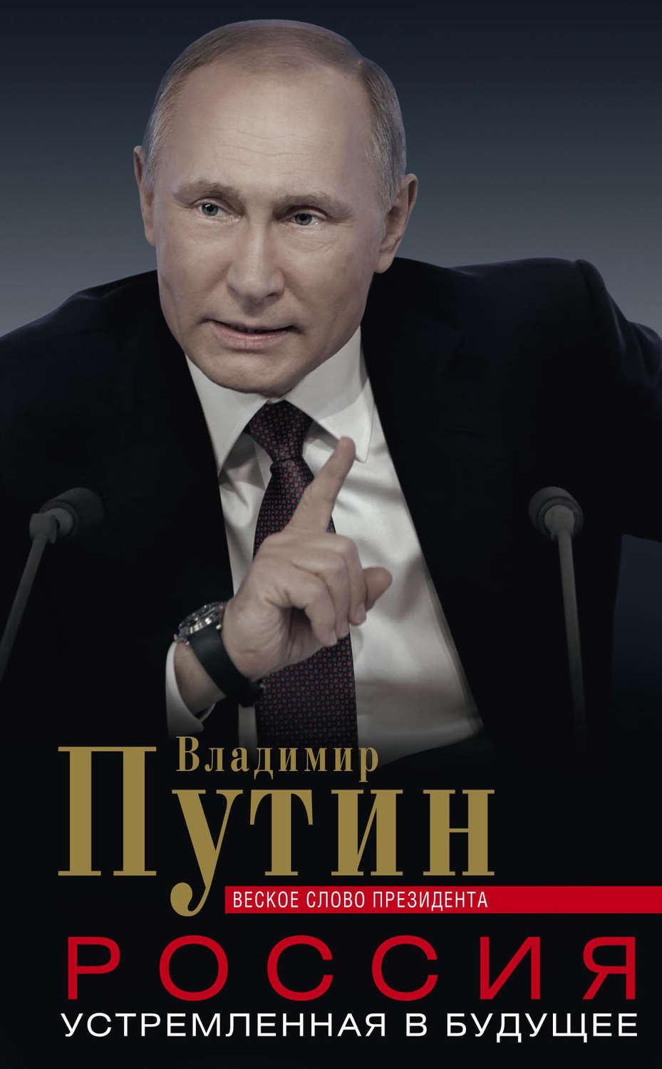 Обложка книги «Россия, устремленная в будущее. Веское слово президента»