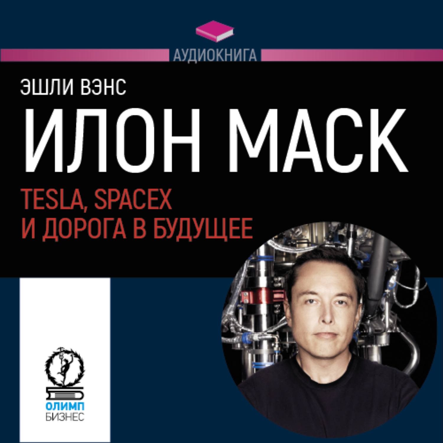 Обложка книги «Илон Маск: Tesla, SpaceX и дорога в будущее. Новые факты»