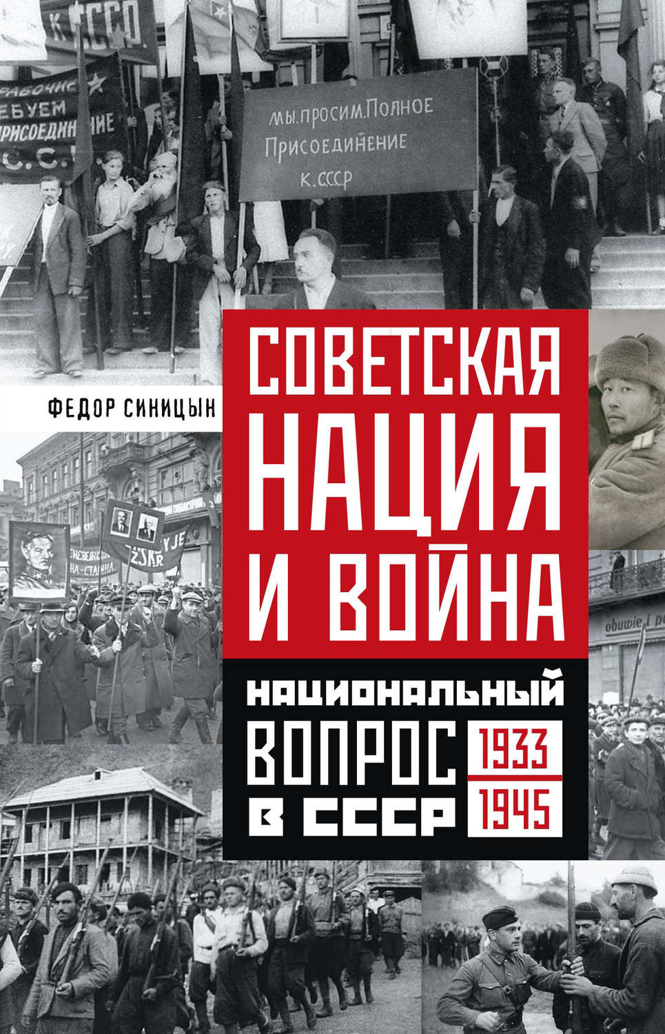 Обложка книги «Советская нация и война. Национальный вопрос в СССР. 1933—1945»