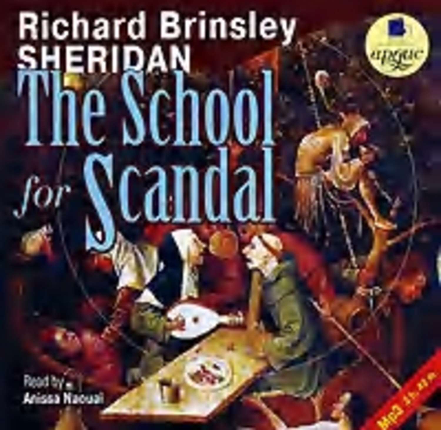 Обложка книги «The School for Scandal»