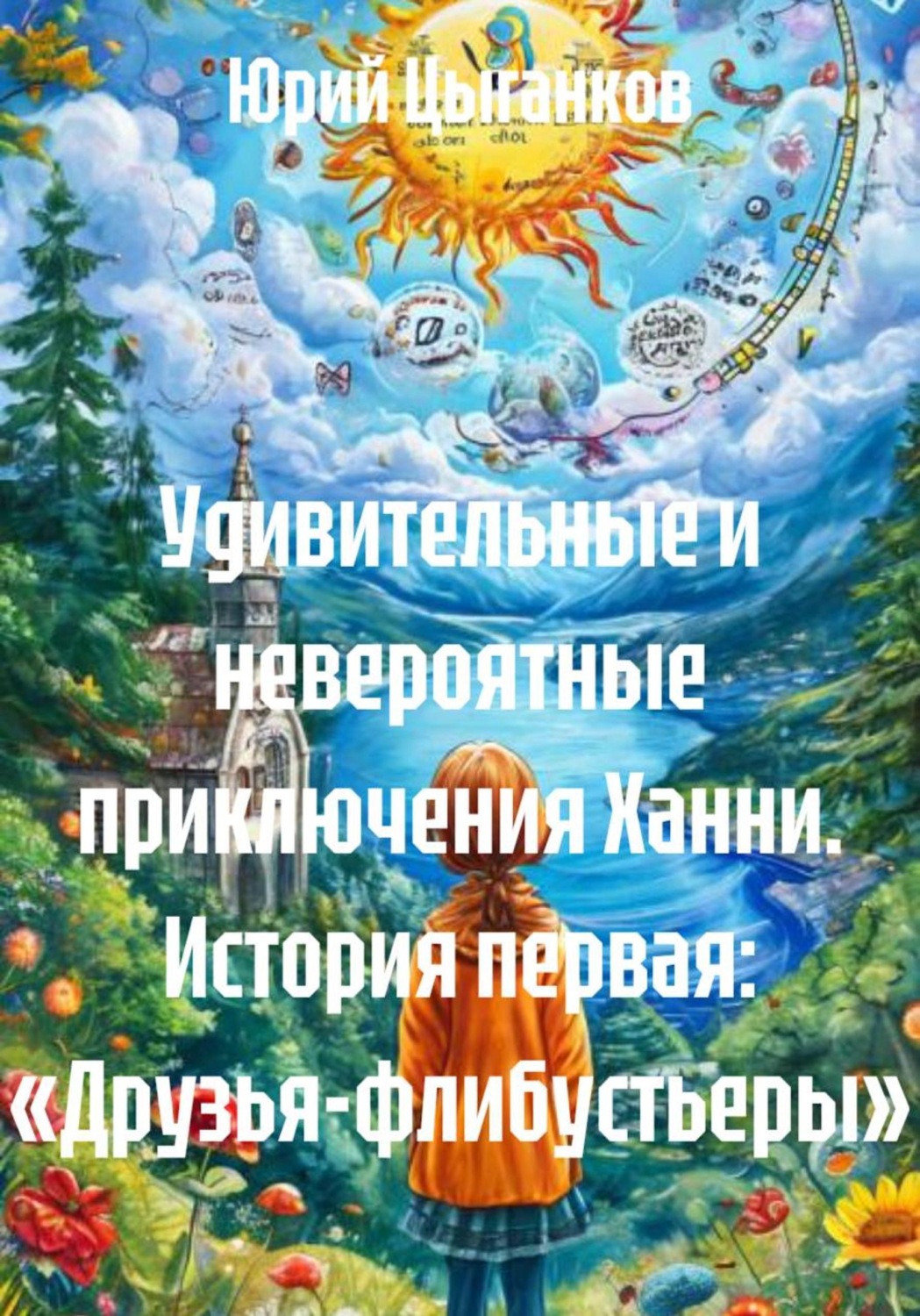 Обложка книги «Удивительные и невероятные приключения Ханни. История первая: «Друзья-флибустьеры»»