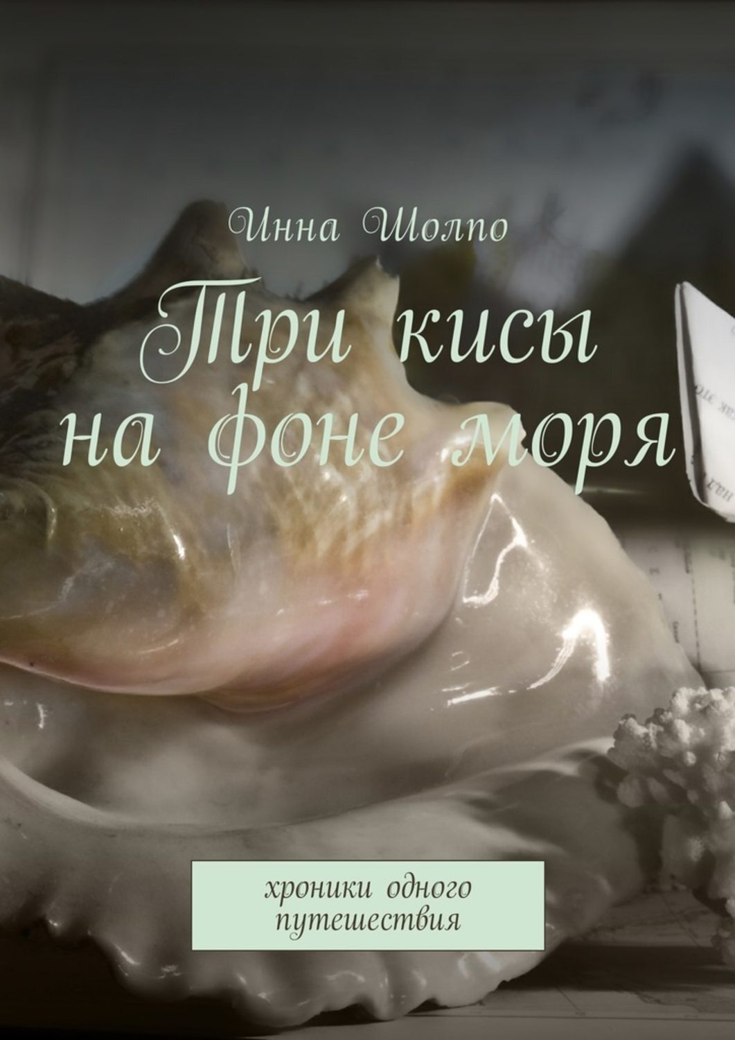 Обложка книги «Три кисы на фоне моря. Хроники одного путешествия»