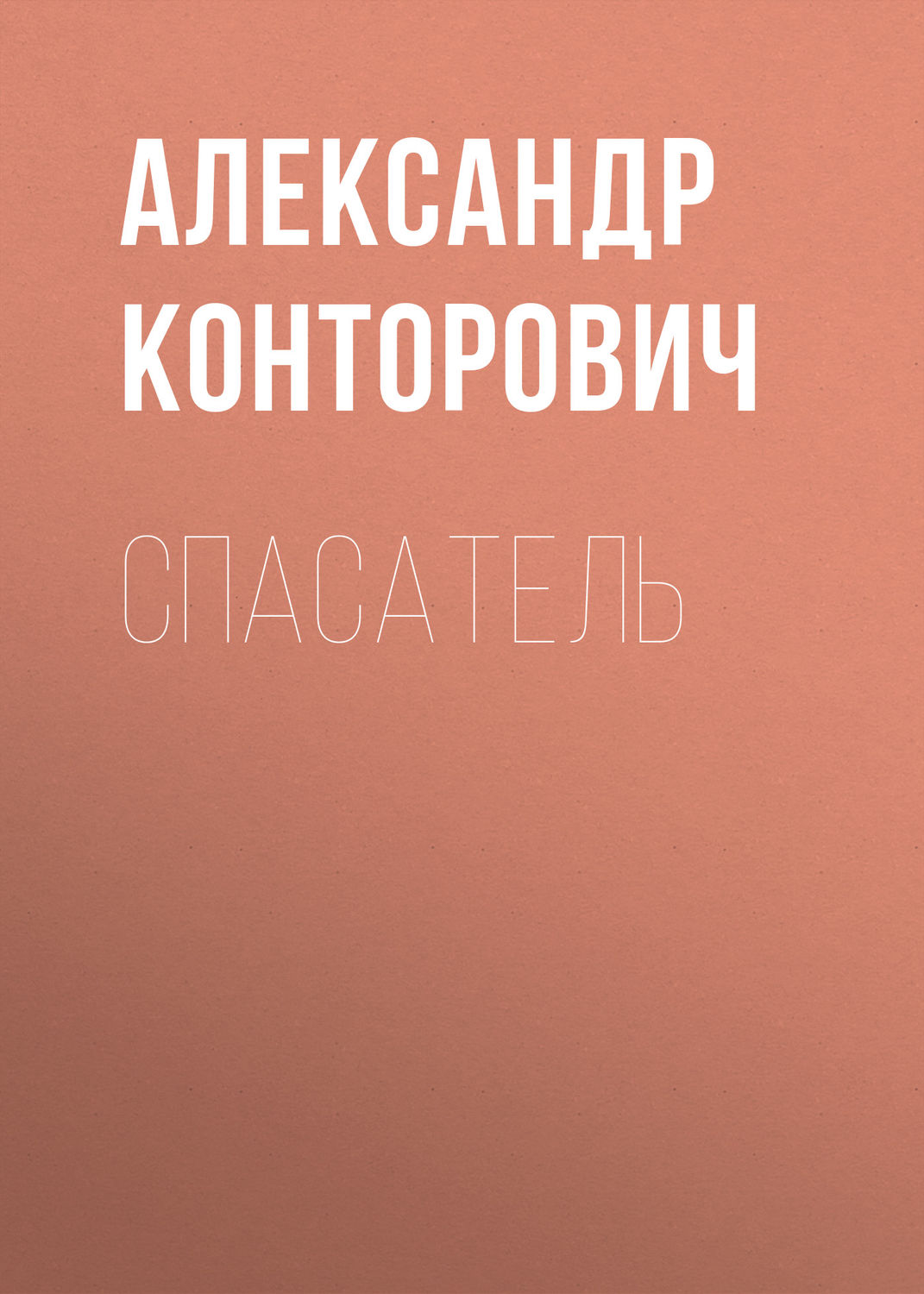 Обложка книги «Спасатель»