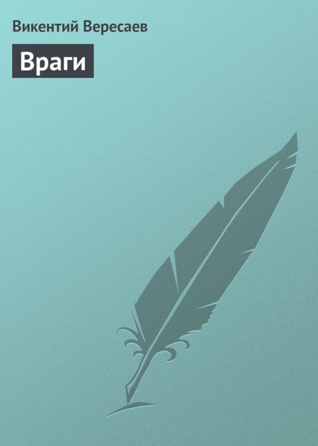 Обложка книги «Враги»