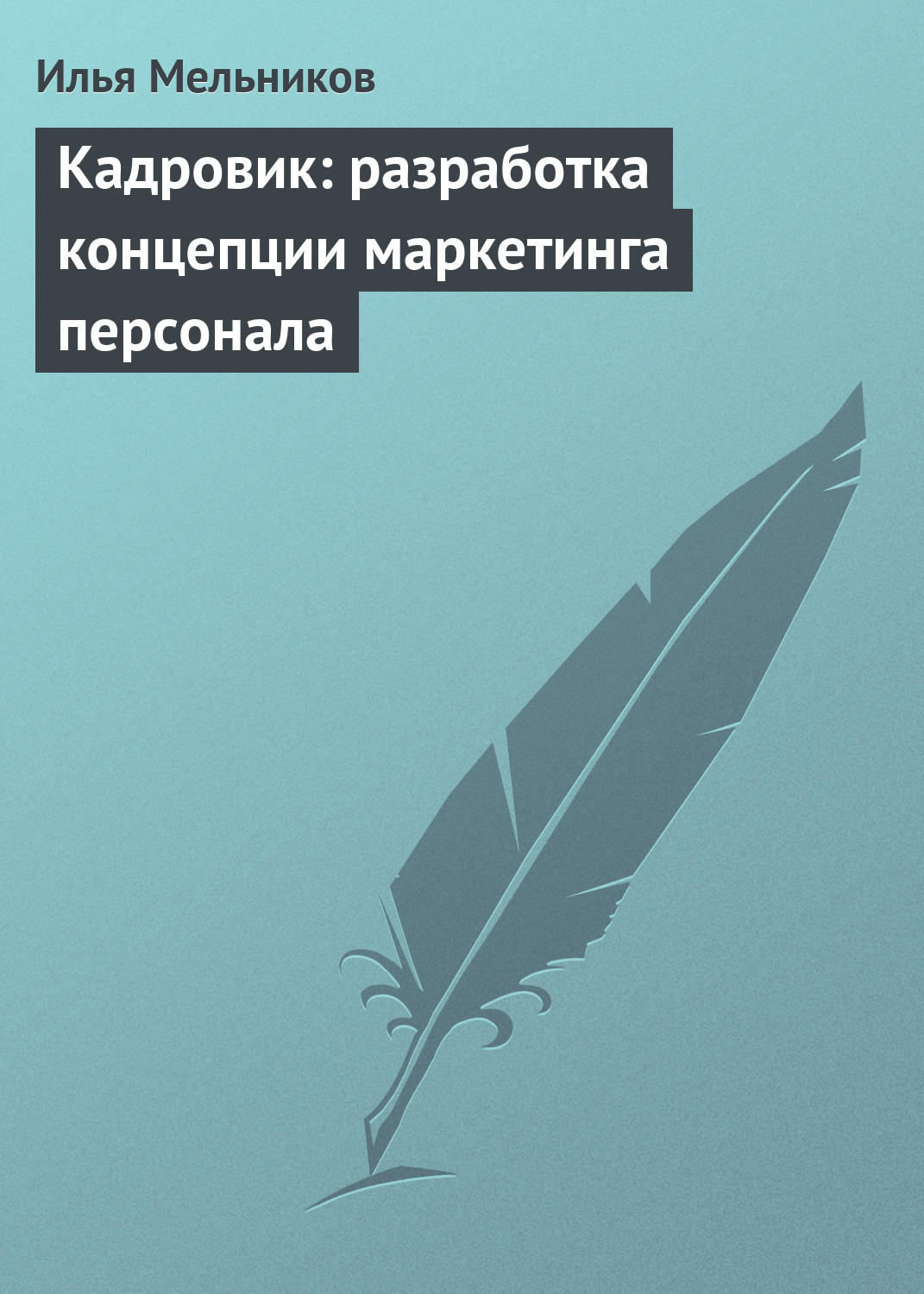 Обложка книги «Кадровик: разработка концепции маркетинга персонала»