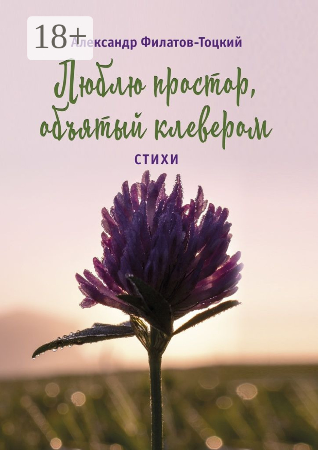Обложка книги «Люблю простор, объятый клевером. Стихи»