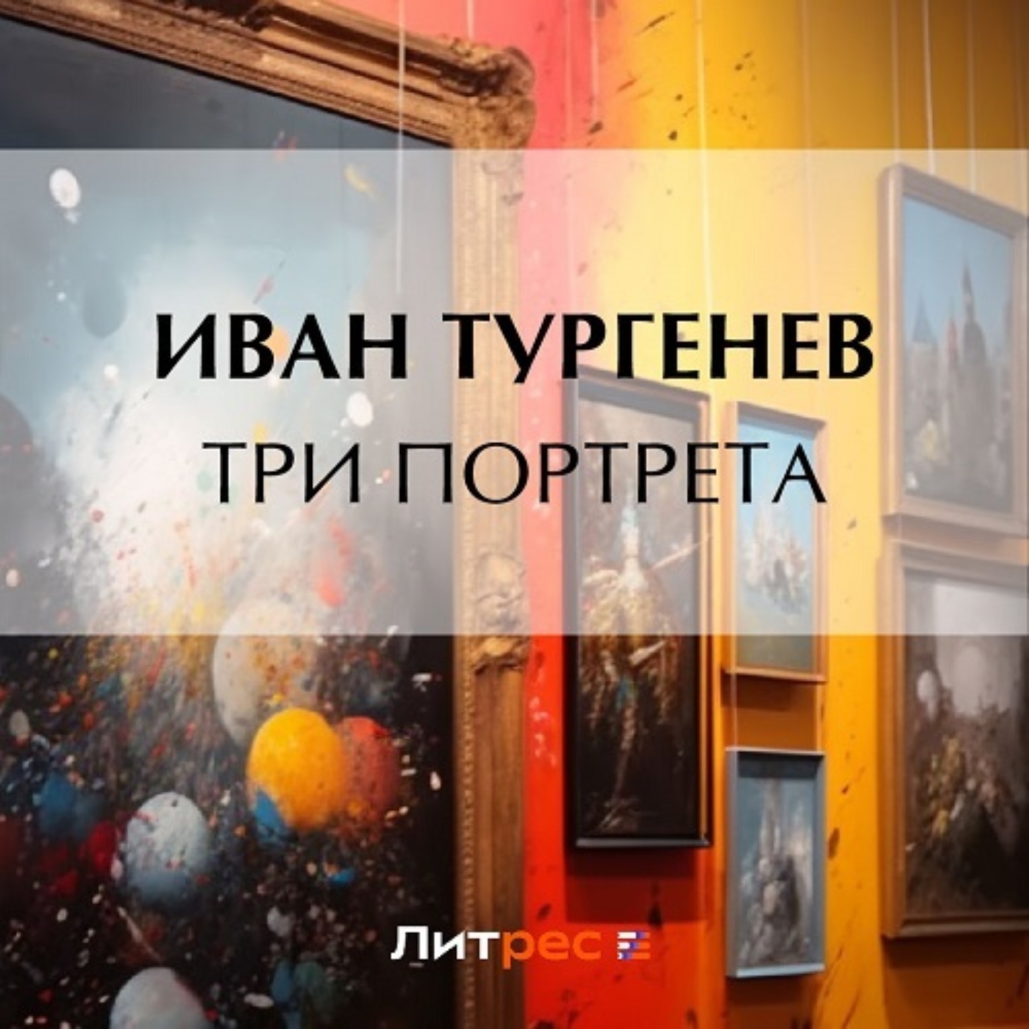 Обложка книги «Три портрета»