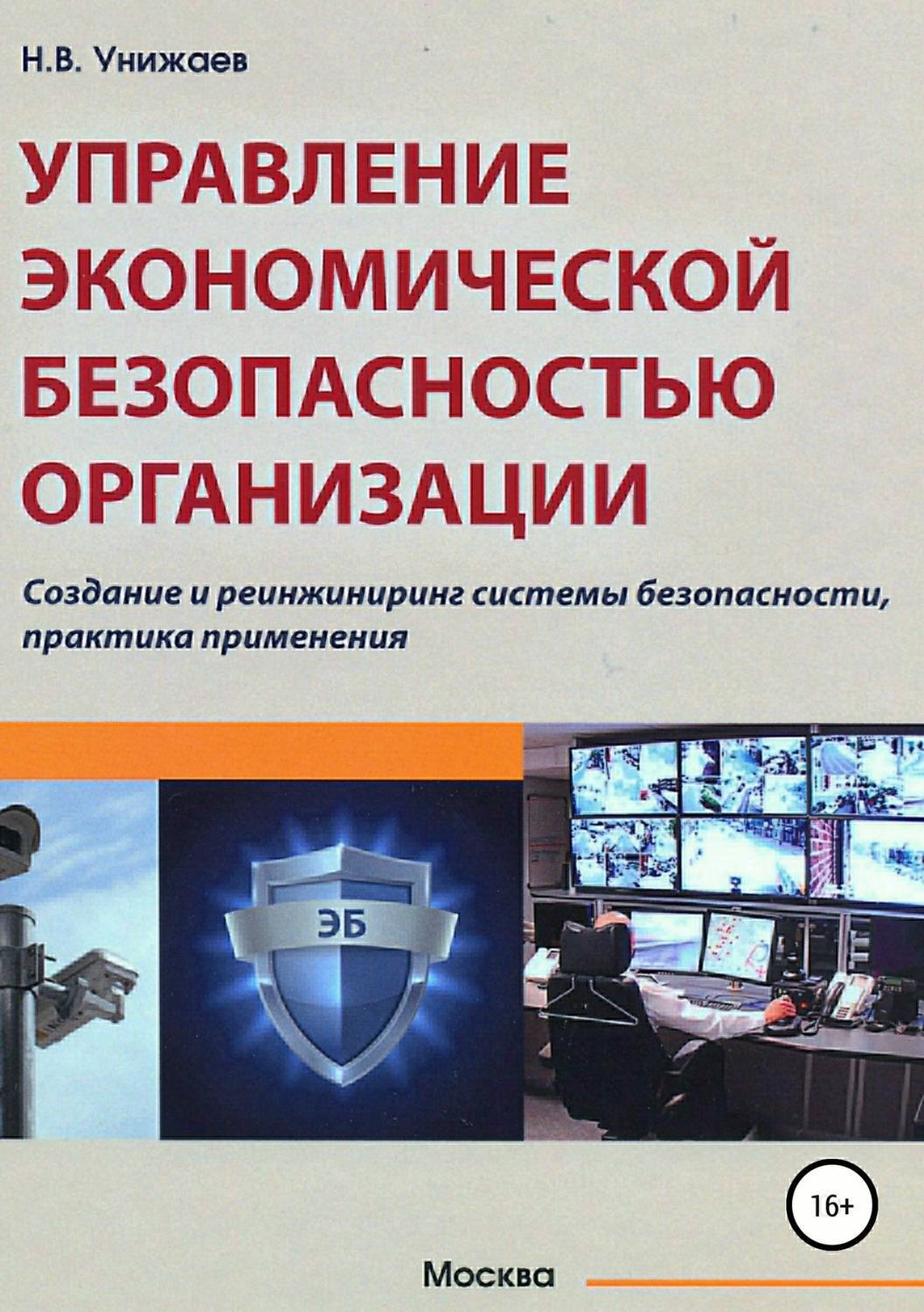 Обложка книги «Управление экономической безопасностью организации»