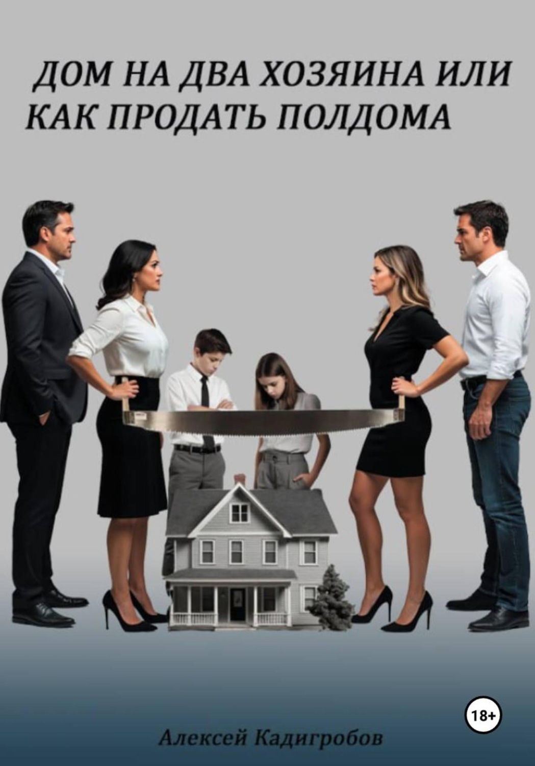 Обложка книги «Дом на два хозяина, или Как продать полдома»