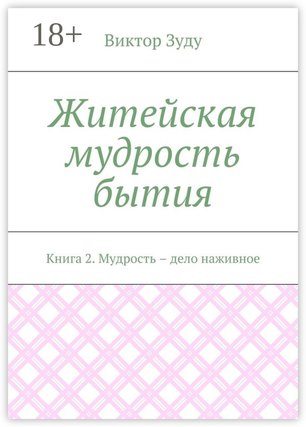 Обложка книги «Житейская мудрость бытия. Книга 2. Мудрость – дело наживное»