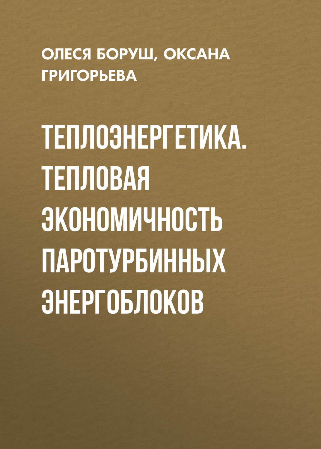 Обложка книги «Теплоэнергетика. Тепловая экономичность паротурбинных энергоблоков»