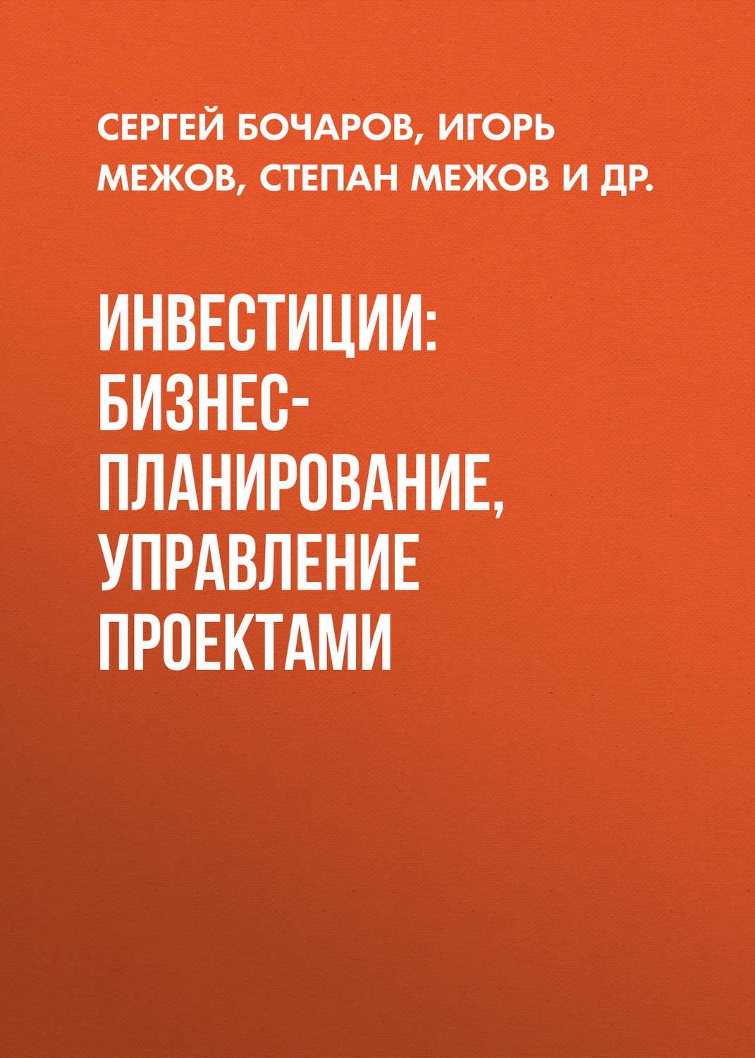 Обложка книги «Инвестиции: бизнес-планирование, управление проектами»