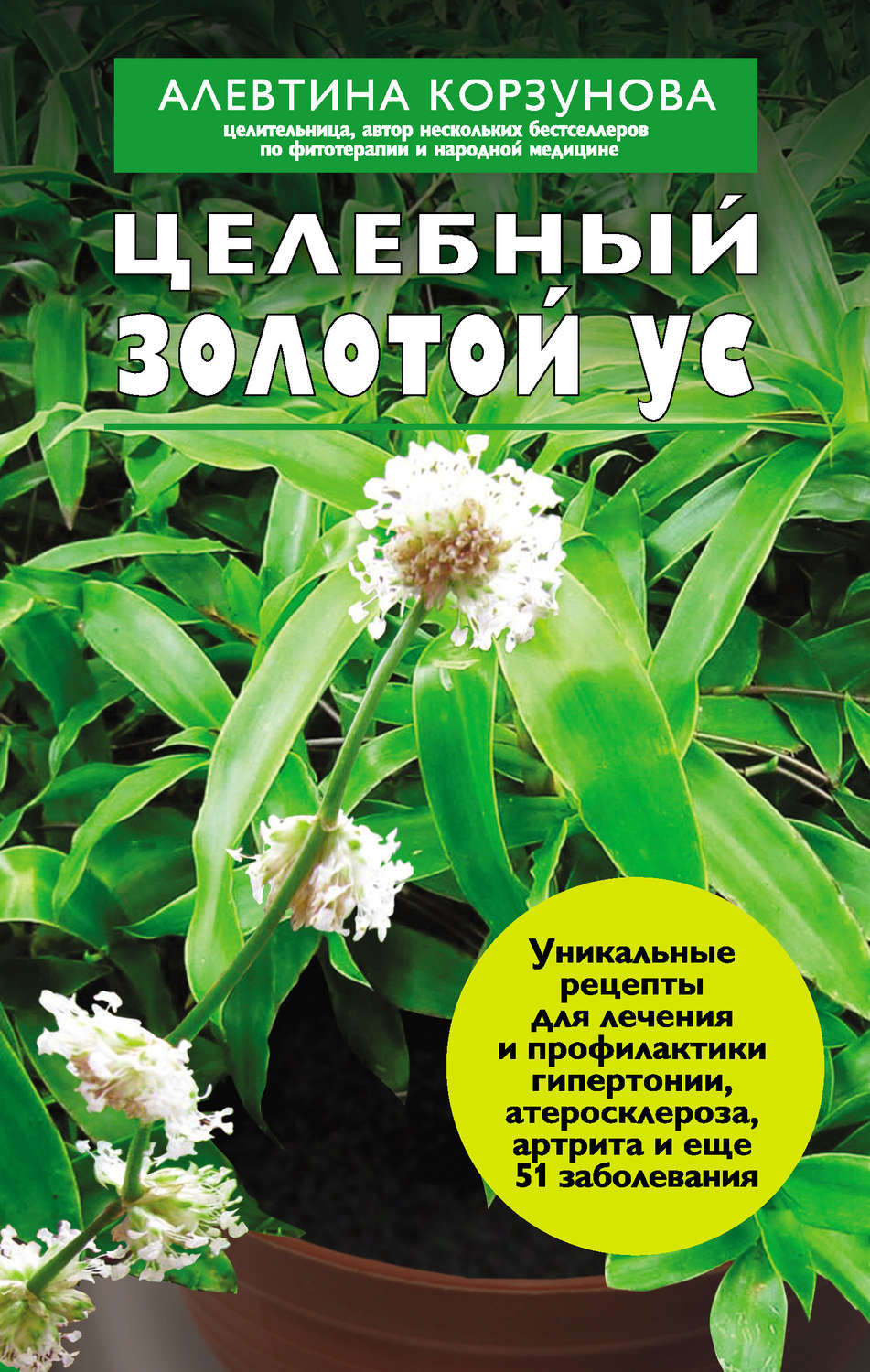 Обложка книги «Целебный золотой ус»
