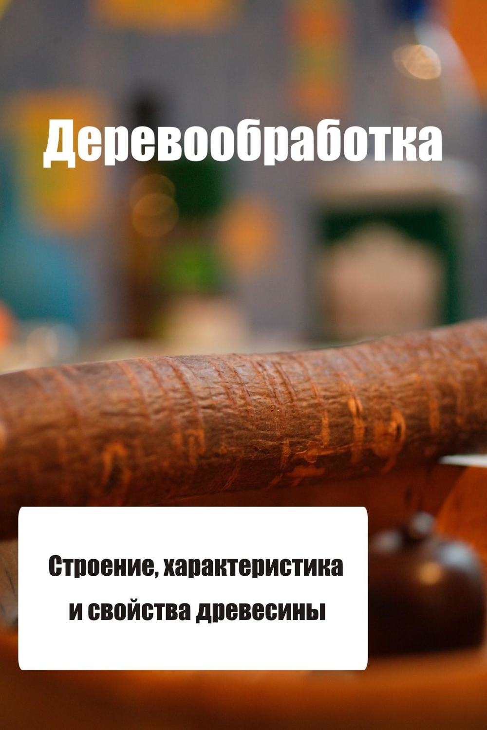 Обложка книги «Строение, характеристика и свойства древесины»