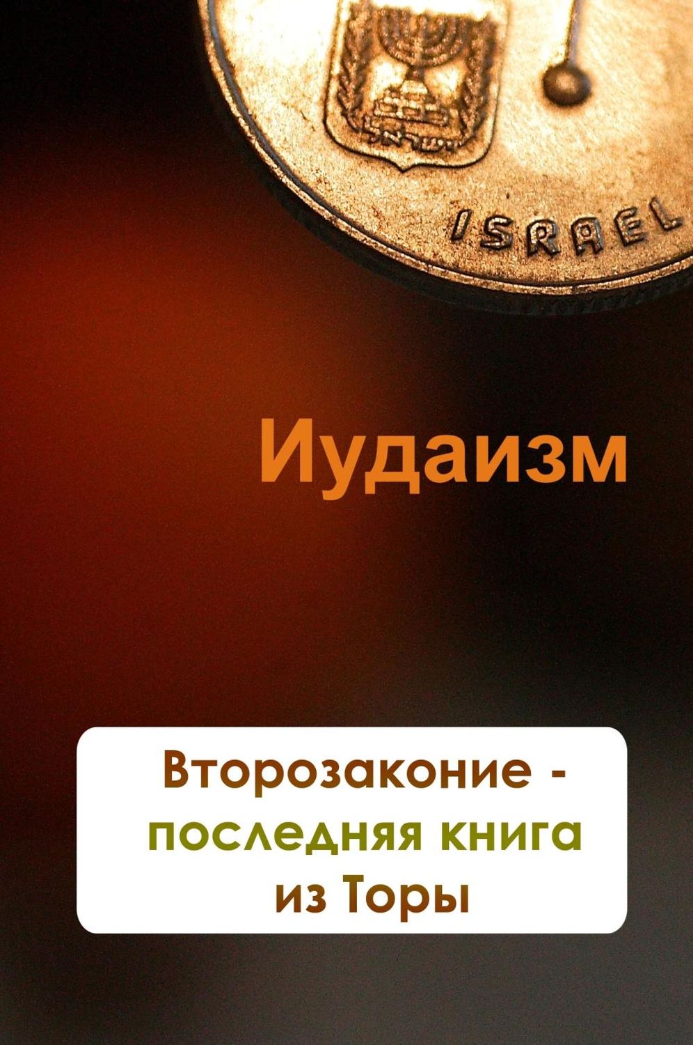Обложка книги «Второзаконие – последняя книга из Торы»