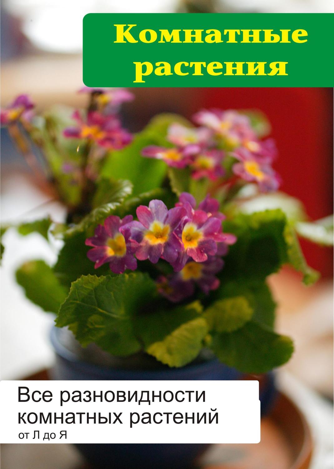 Обложка книги «Все разновидности комнатных растений (от Л до Я)»