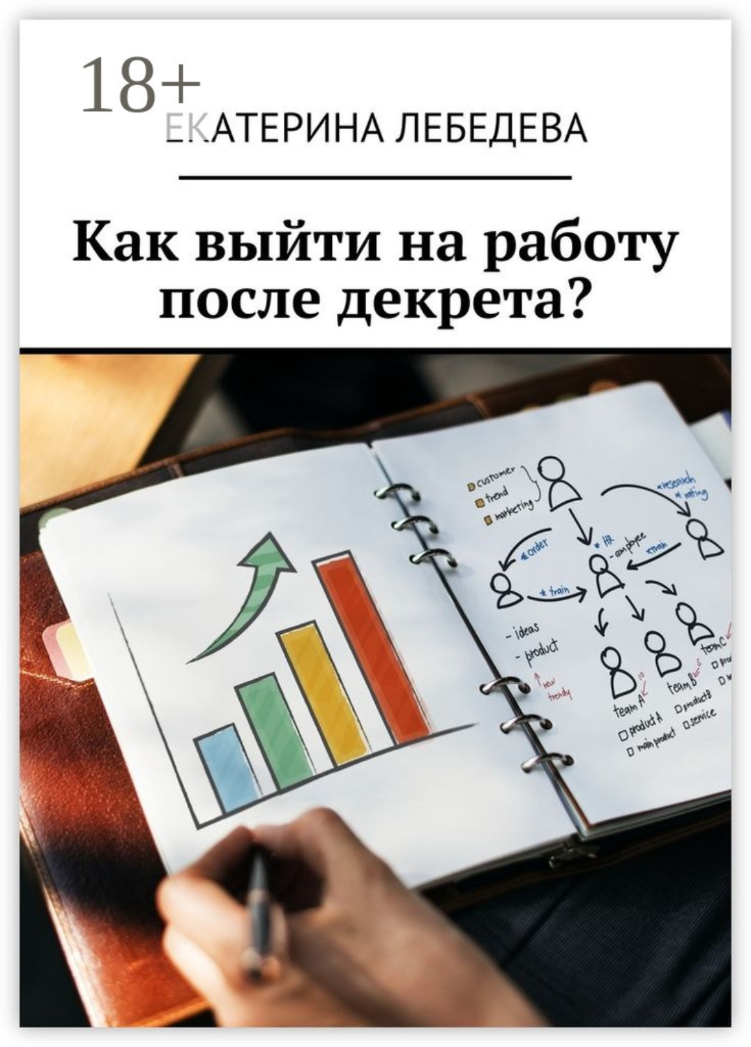 Обложка книги «Как выйти на работу после декрета?»