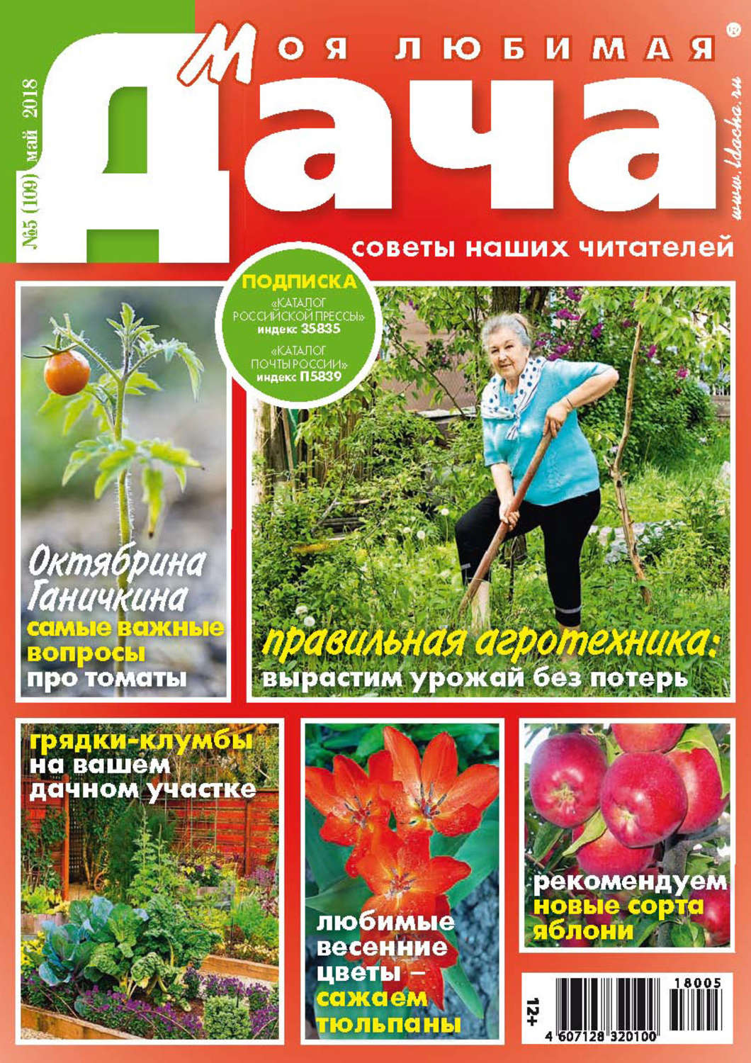 Обложка книги «Моя любимая дача №5/2018»