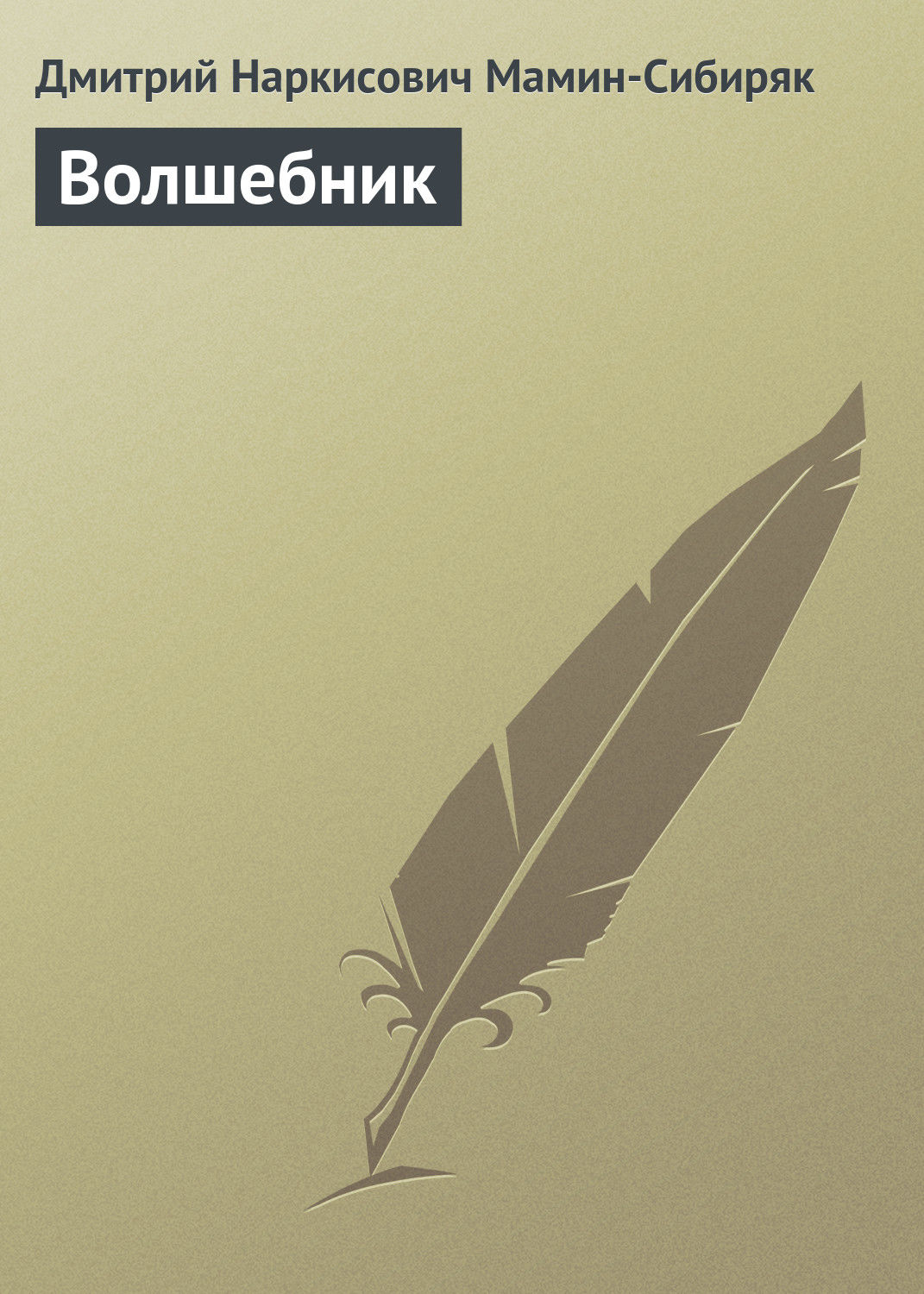 Обложка книги «Волшебник»