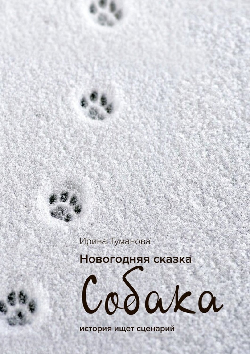 Обложка книги «Новогодняя сказка «СОБАКА»»