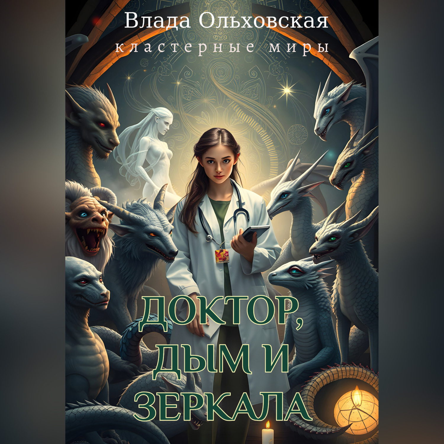 Обложка книги «Доктор, дым и зеркала»