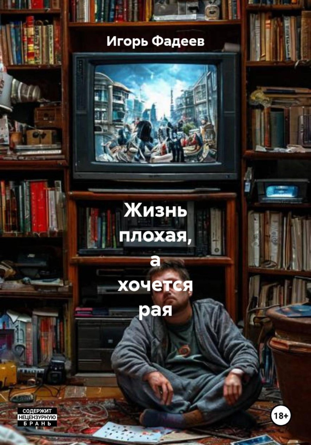 Обложка книги «Жизнь плохая, а хочется рая»