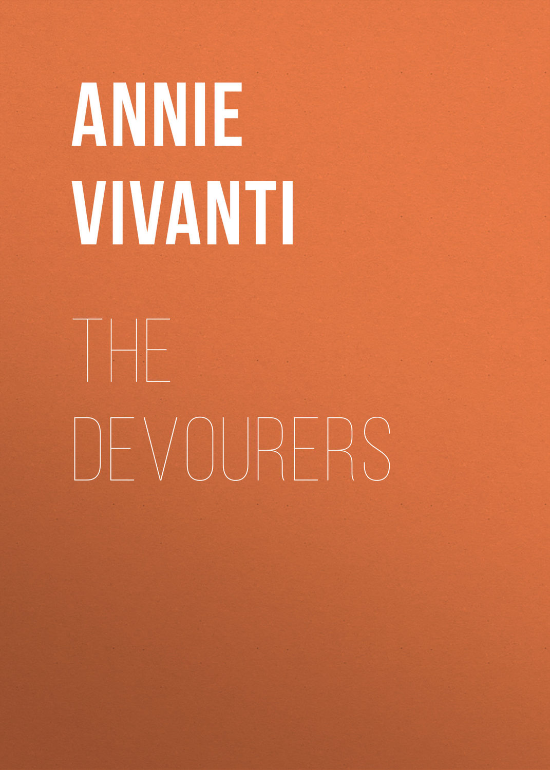 Обложка книги «The Devourers»