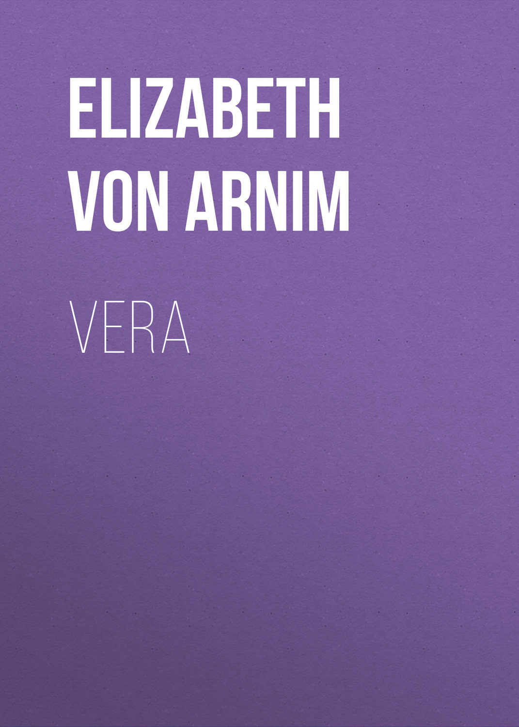 Обложка книги «Vera»