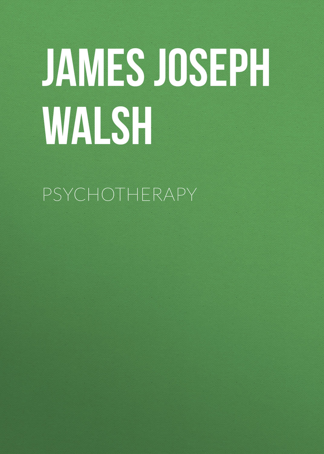Обложка книги «Psychotherapy»