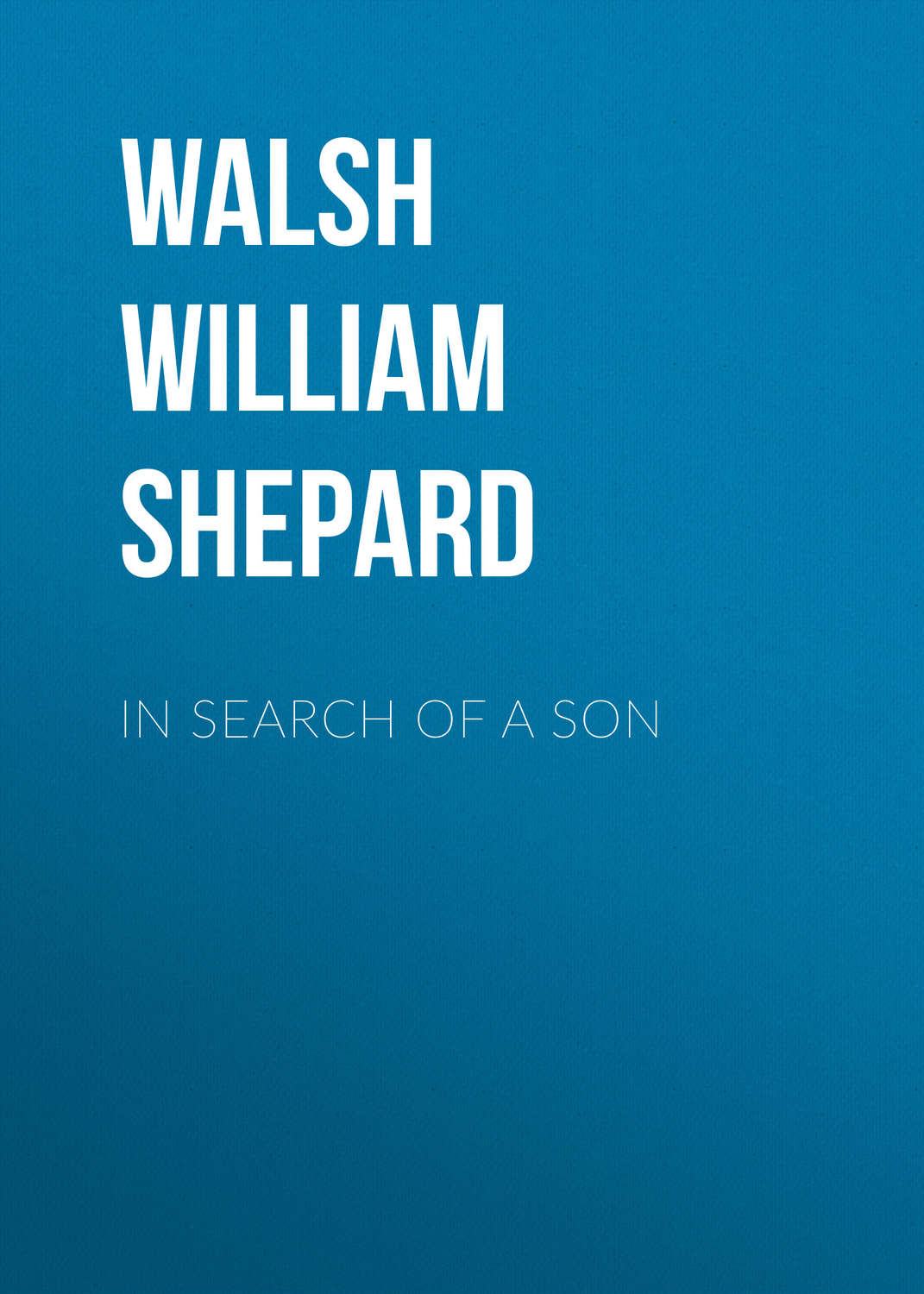 Обложка книги «In Search of a Son»