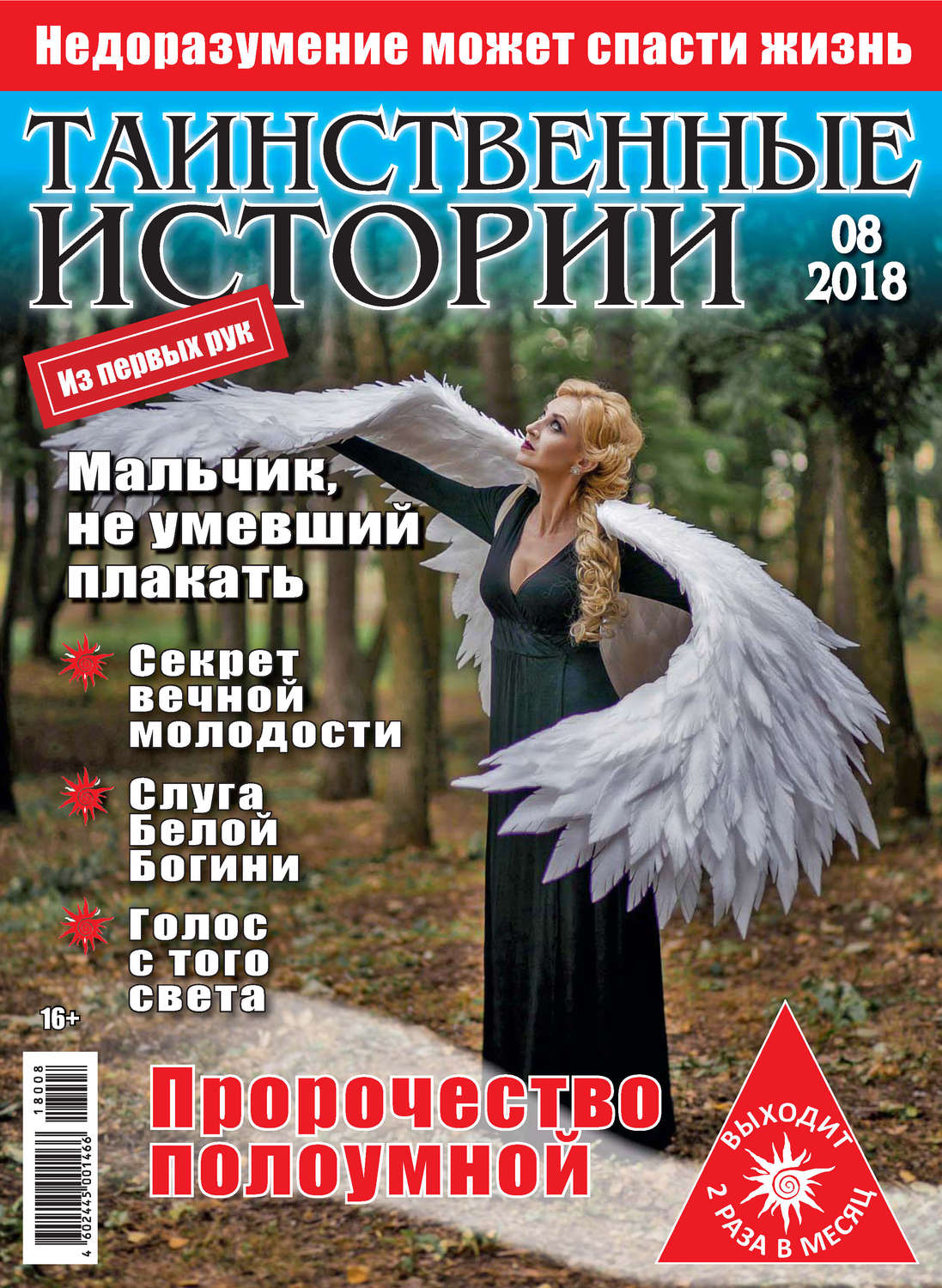 Обложка книги «Таинственные истории №08/2018»