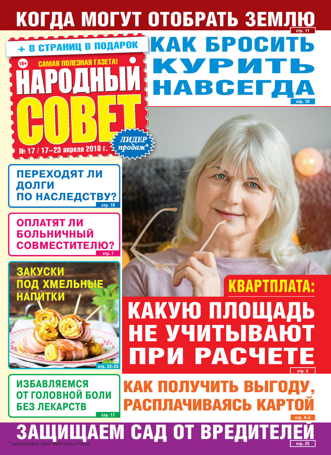 Обложка книги «Народный совет №17/2018»