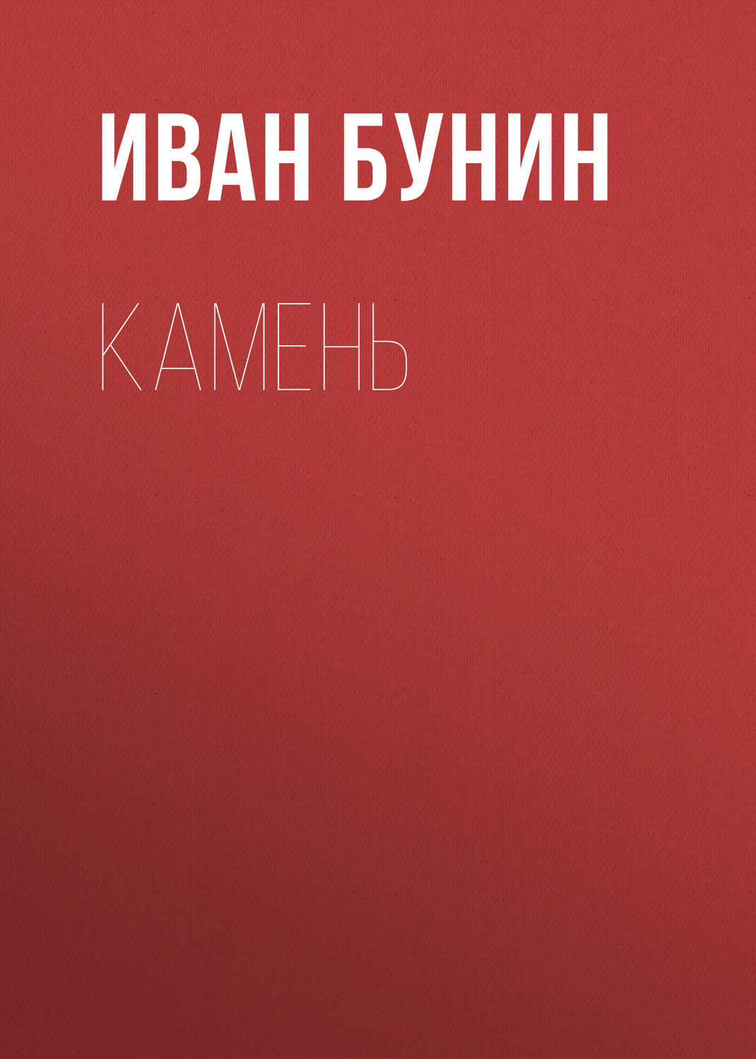 Обложка книги «Камень»