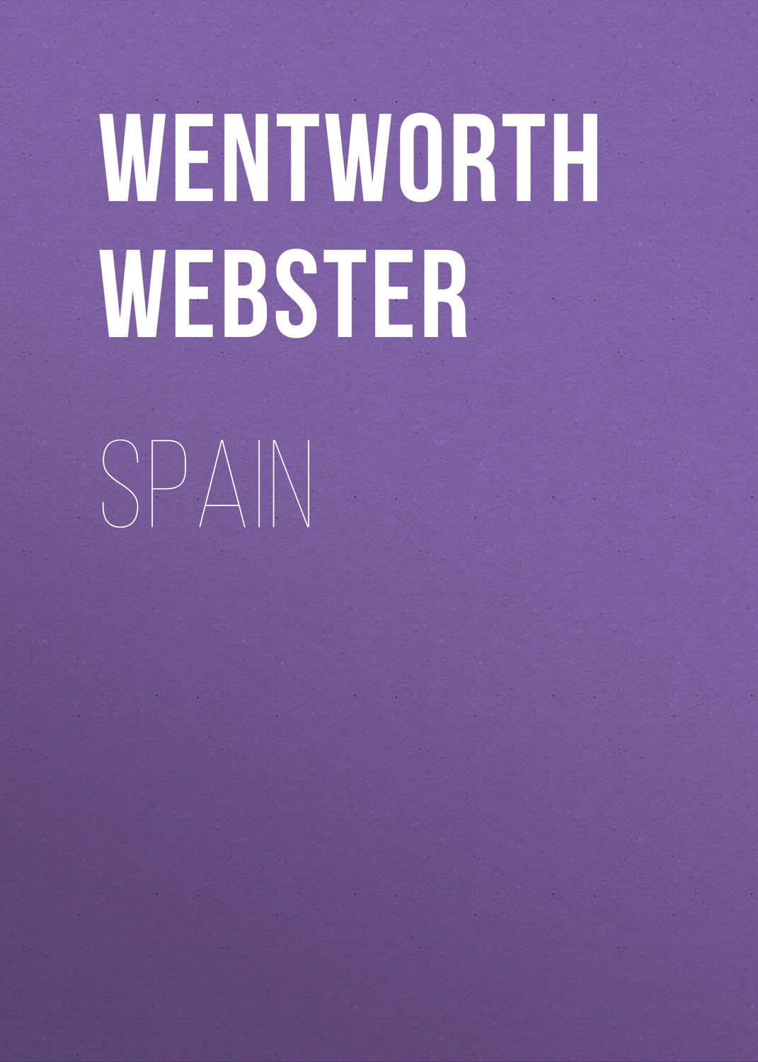 Обложка книги «Spain»