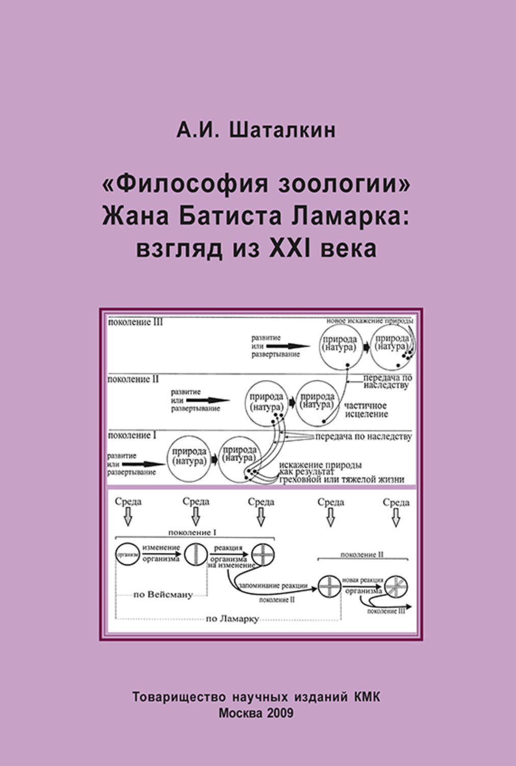 Обложка книги ««Философия зоологии» Жана Батиста Ламарка: взгляд из XXI века»