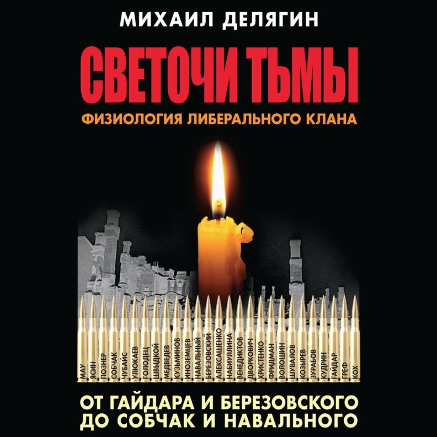 Обложка книги «Светочи тьмы. Физиология либерального клана: от Гайдара и Березовского до Собчак и Навального»