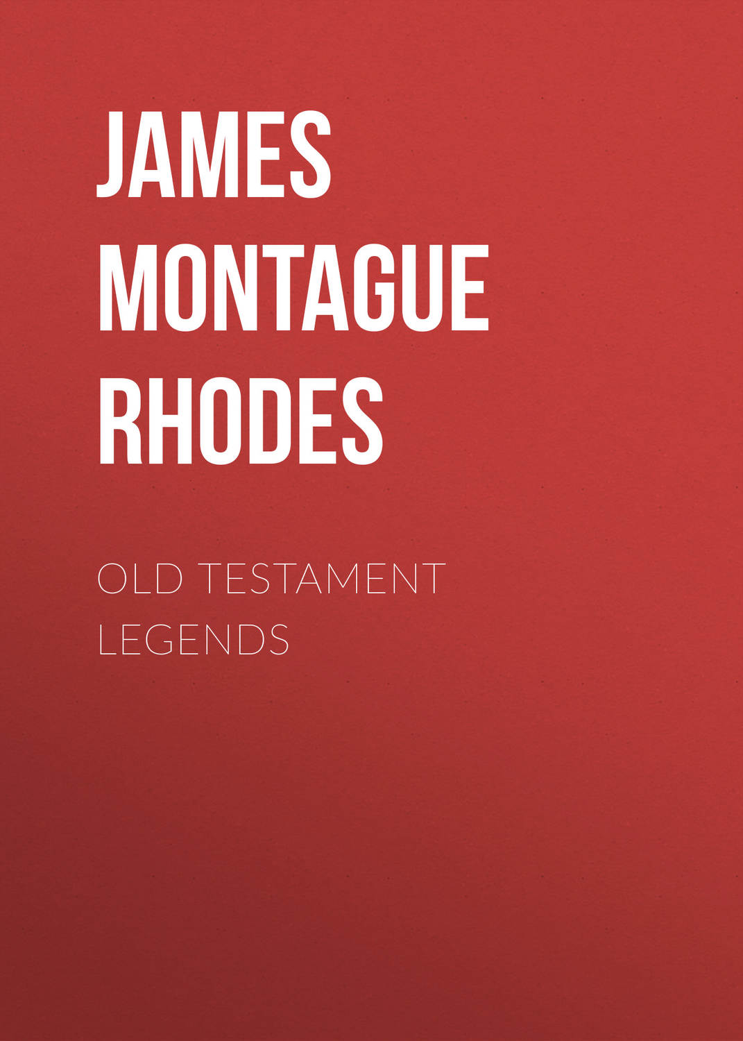 Обложка книги «Old Testament Legends»