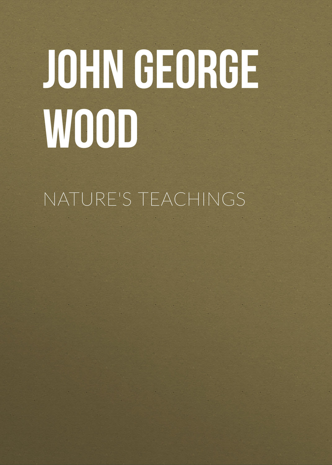 Обложка книги «Nature's Teachings»