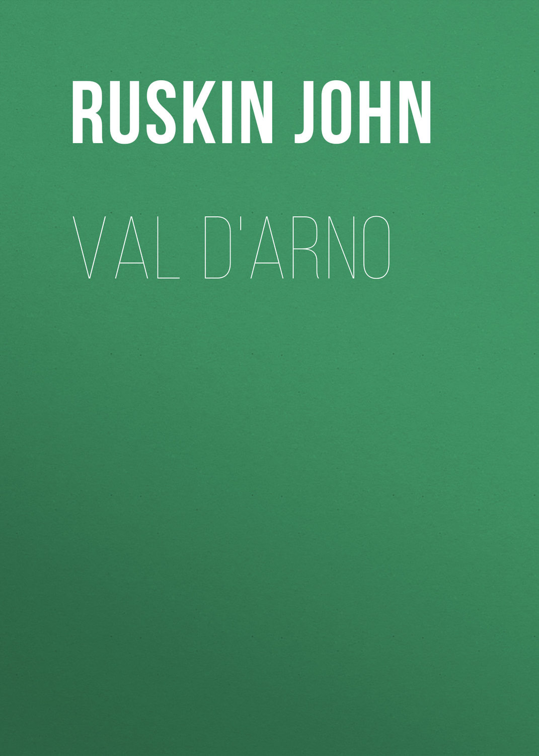 Обложка книги «Val d'Arno»