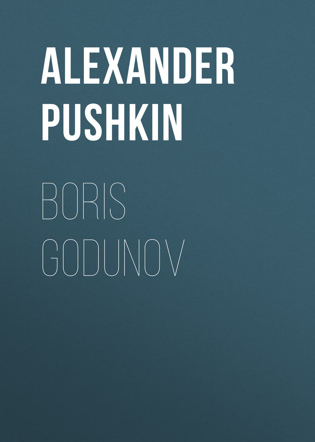 Обложка книги «Boris Godunov»