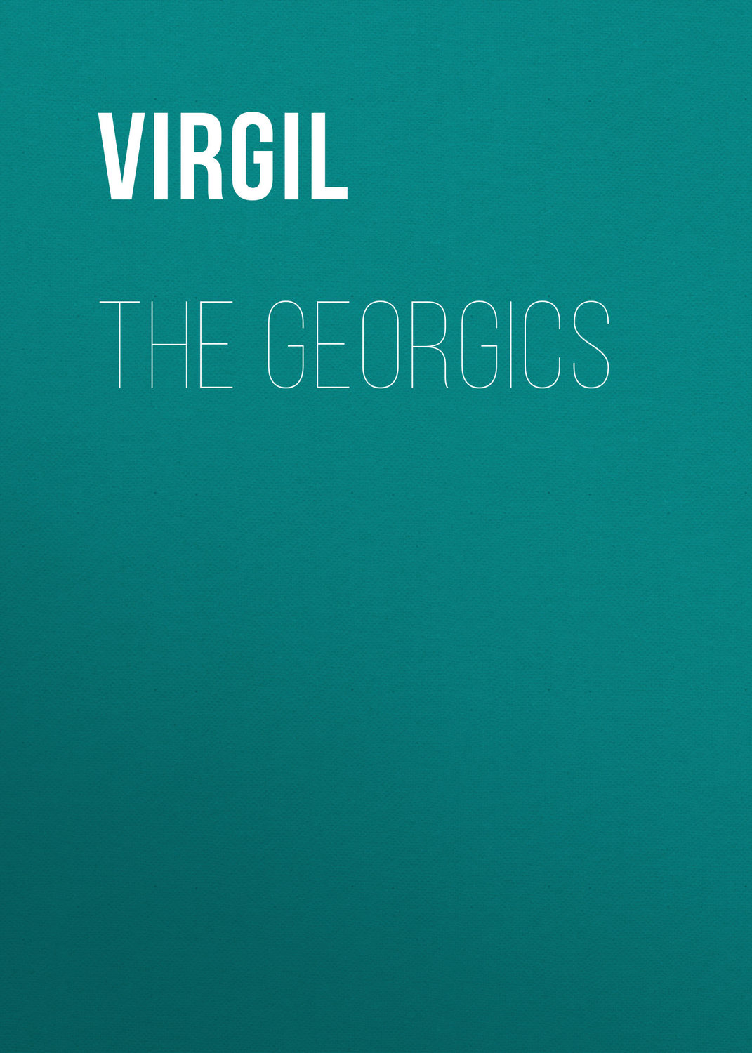 Обложка книги «The Georgics»