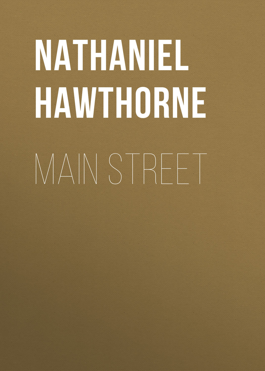 Обложка книги «Main Street»