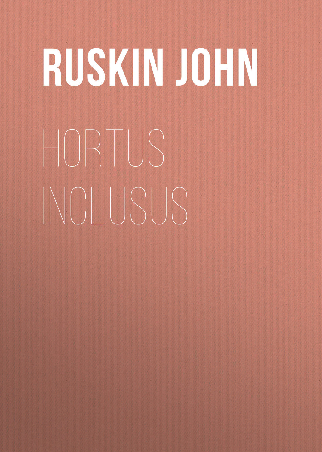 Обложка книги «Hortus Inclusus»