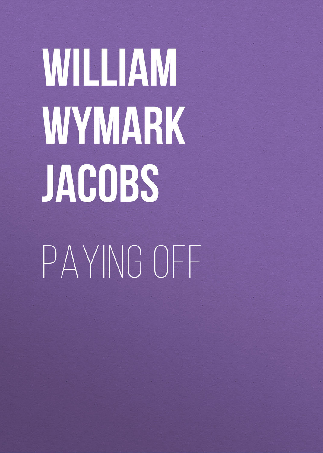 Обложка книги «Paying Off»