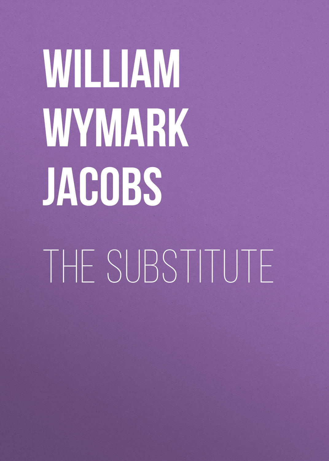 Обложка книги «The Substitute»
