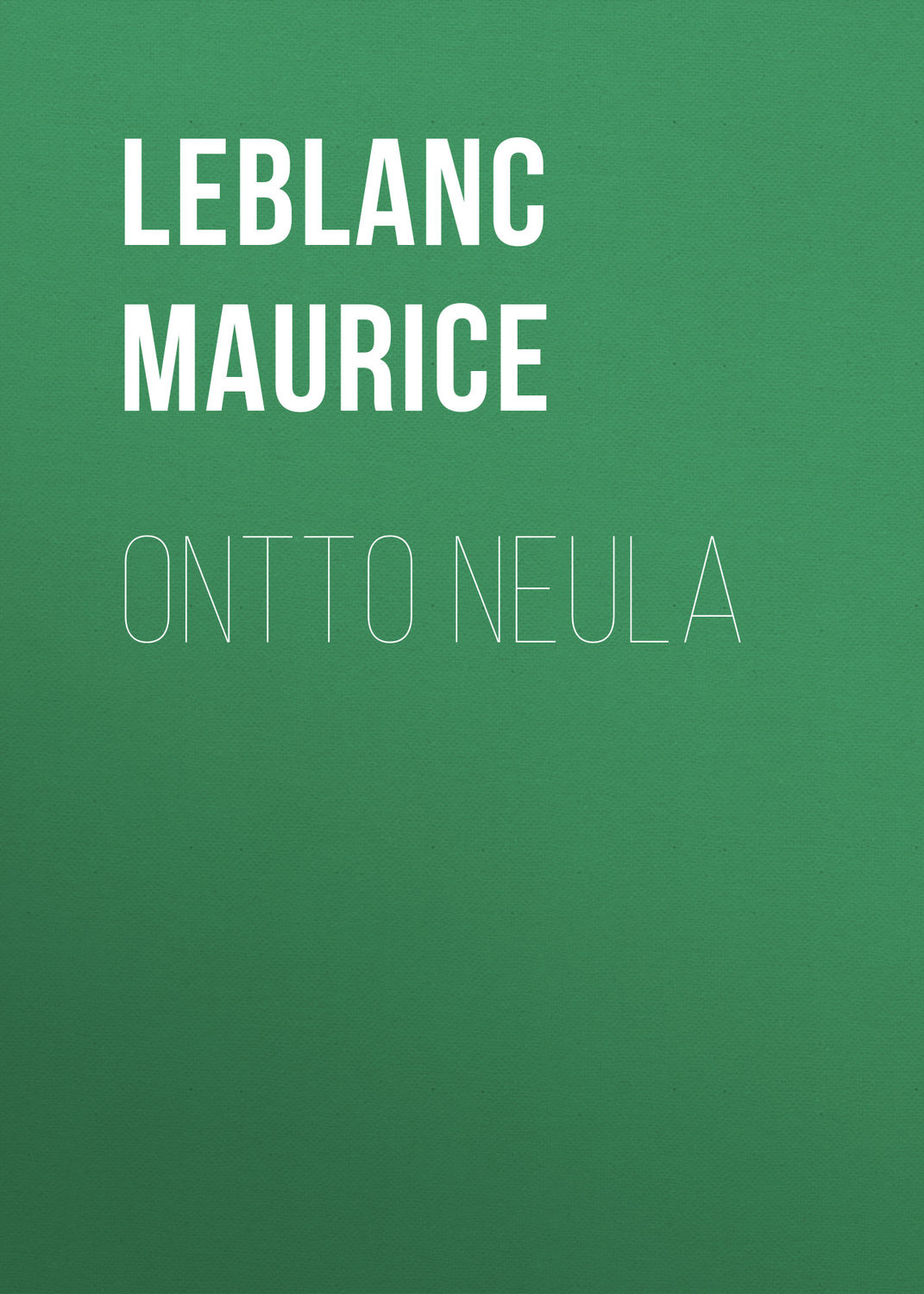 Обложка книги «Ontto neula»