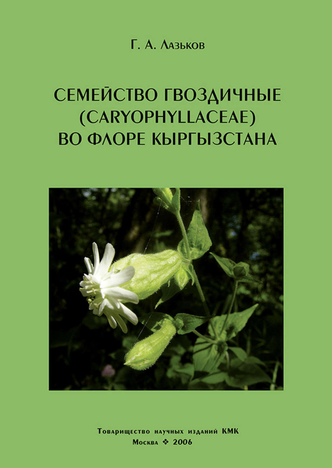 Обложка книги «Семейство гвоздичные (Caryophyllaceae) во флоре Кыргызстана»